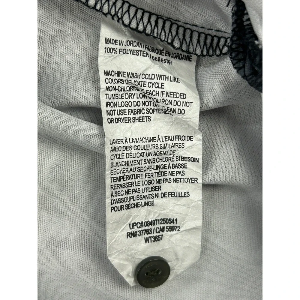Ben Hogan Performance Polo Mens 3XL Short S/S Black & Gray Stripe‎ Golf WT3657